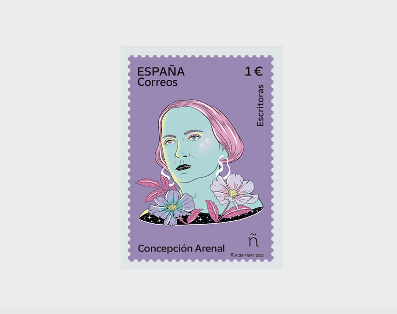Correos emite un sello dedicado a Concepción Arenal