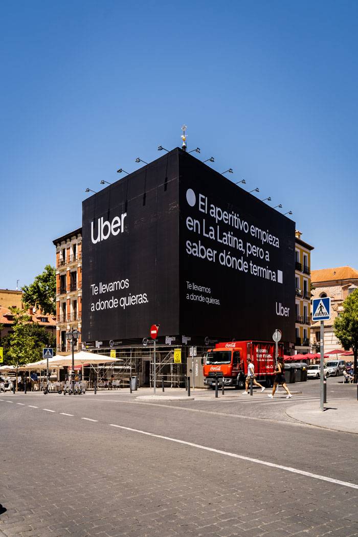 MONO Madrid sigue la personalidad de Uber, | Control Publicidad