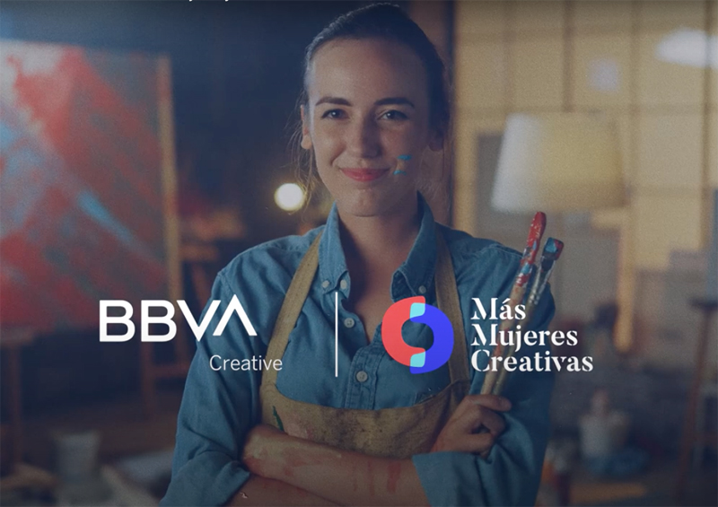 Beca remunerada de BBVA Creative y Más Mujeres Creativas