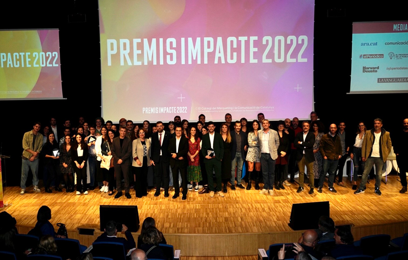 Entrega de los Premios Impacte 2022 en Barcelona
