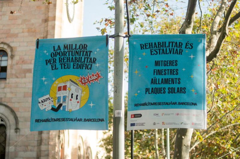 'Rehabilitar es ahorrar', de Snoop para el Ayuntamiento de Barcelona