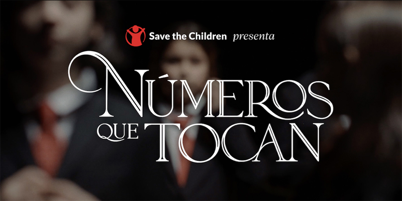 Save the Children presenta 'Números que tocan'