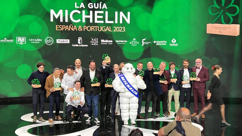 Mundialización de la estrella verde española de la Guía Michelin