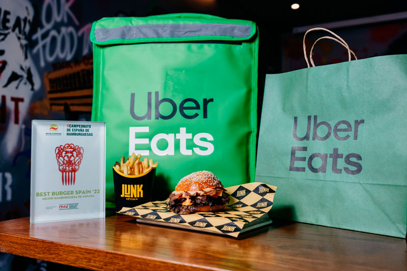 Uber Eats patrocina el Campeonato de España de hamburguesas