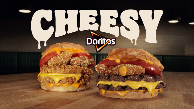 Burger King y Doritos se unen para crear una hamburguesa