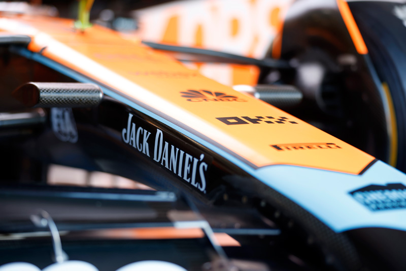 Jack Daniel´s debuta en la Fórmula 1 con el equipo McLaren