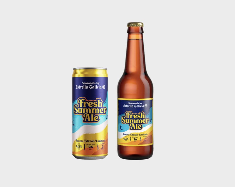Estrella Galicia lanza la cerveza Fresh Summer Ale