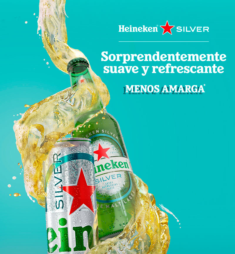 La nueva Heineken Silver quiere refrescar nuestro verano