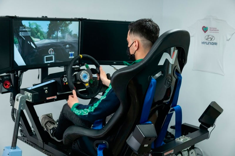 Un simulador de conducción para sanar el daño cerebral