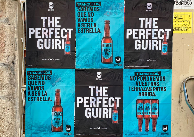 Brewdog se presenta en España como 'The perfect guiri'