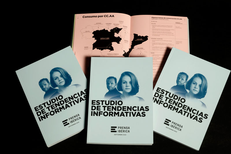 Estudio sobre tendencias informativas de Prensa Ibérica