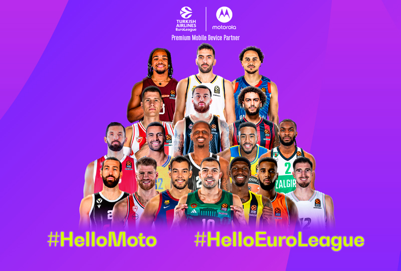 Motorola, nueva patrocinadora de la EuroLeague Basketball