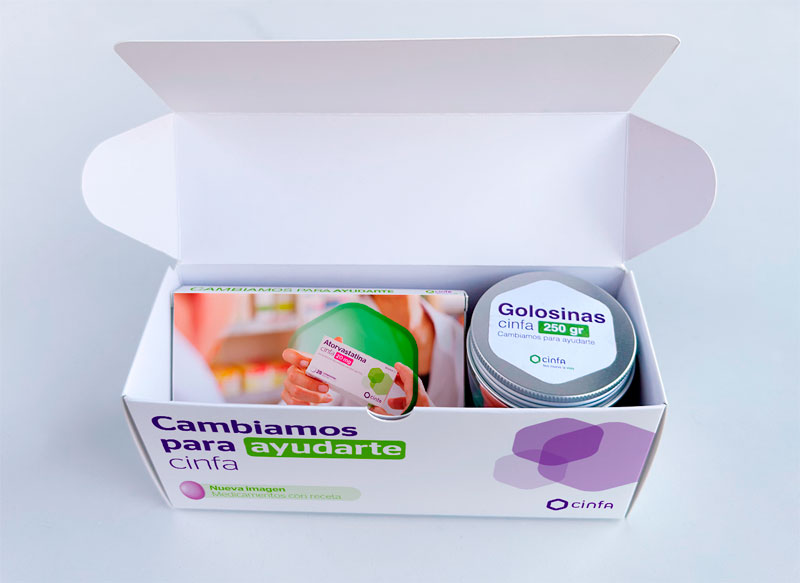 Cinfa presenta el nuevo packaging de sus productos