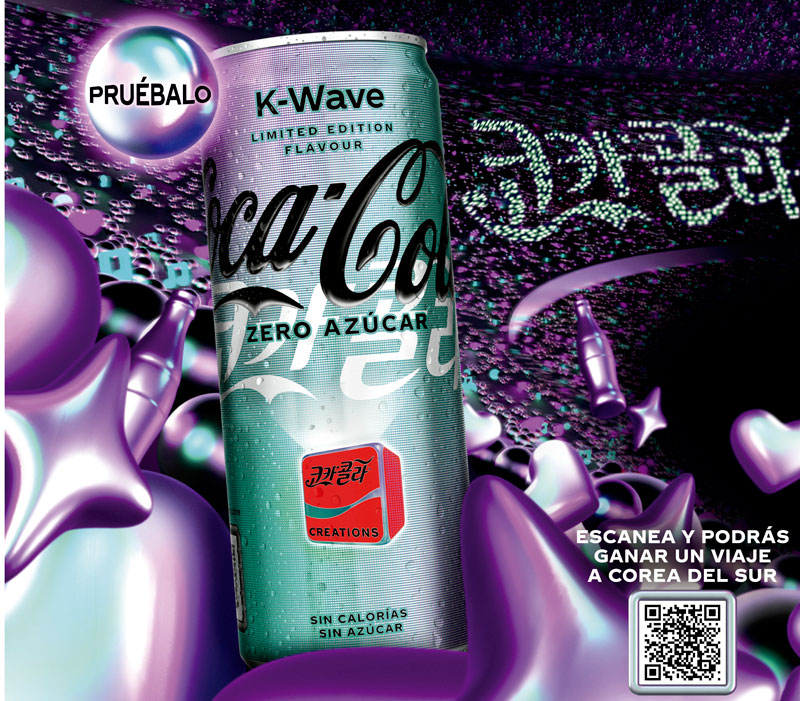 Coca-Cola lanza un nuevo sabor inspirado en el K-Pop