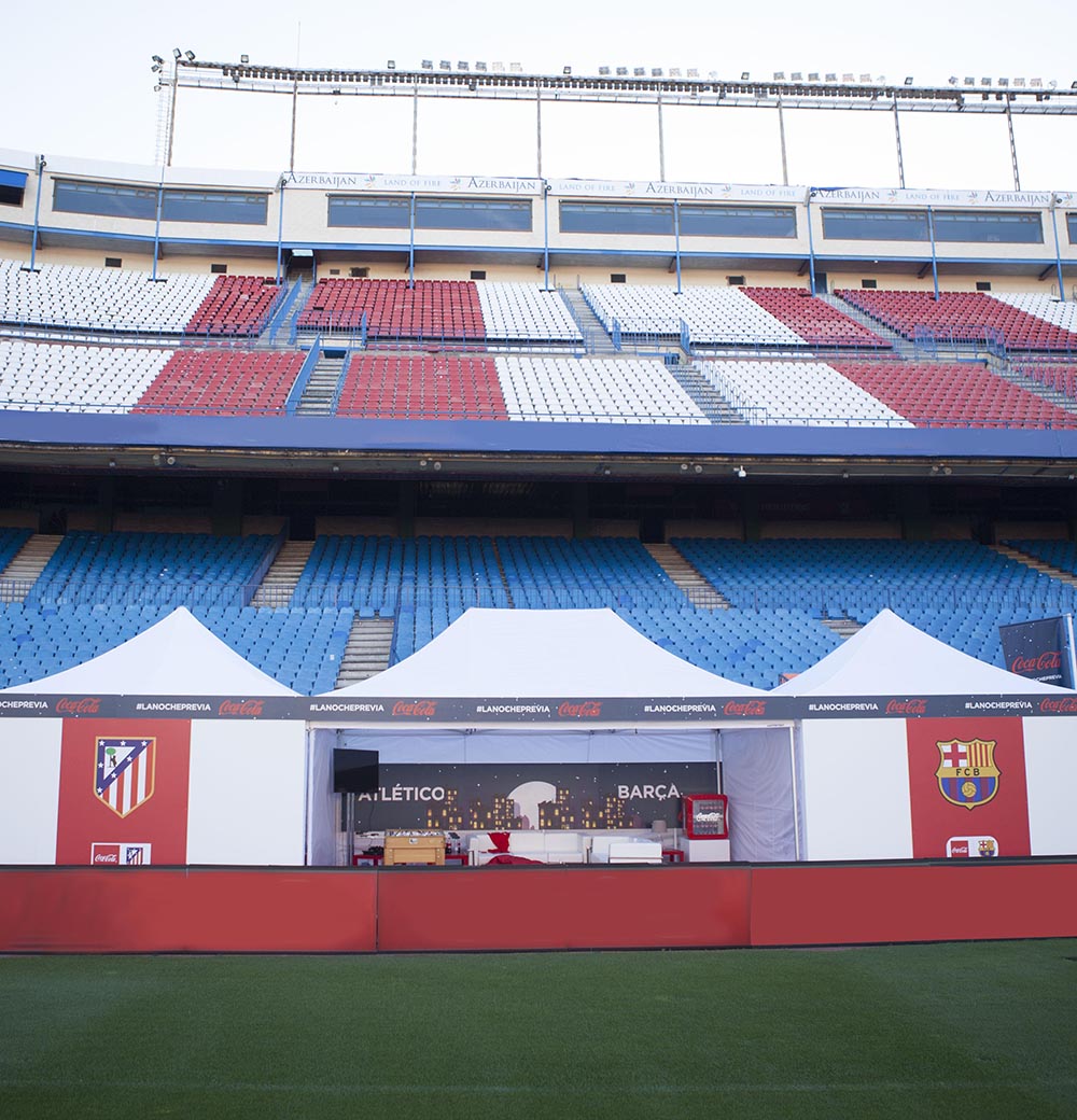 Coca-Cola con la afición futbolera