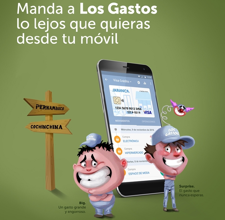 La APPlázame de ABANCA hace frente a "Los Gastos"