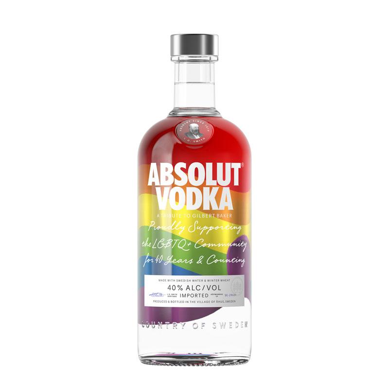 Nueva edición limitada de Absolut con motivo del Orgullo