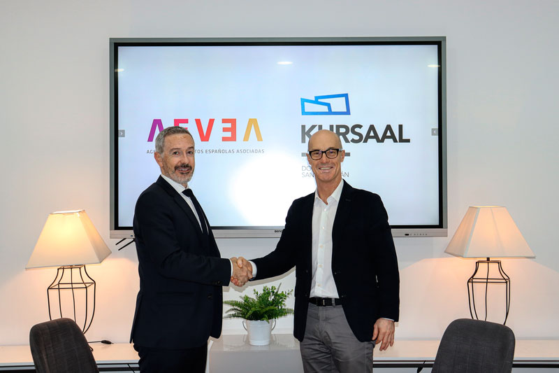 AEVEA y la Sociedad Kursaal firman una alianza