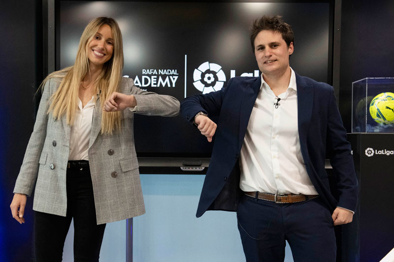 LaLiga y la Rafa Nadal Academy firman un acuerdo de colaboración