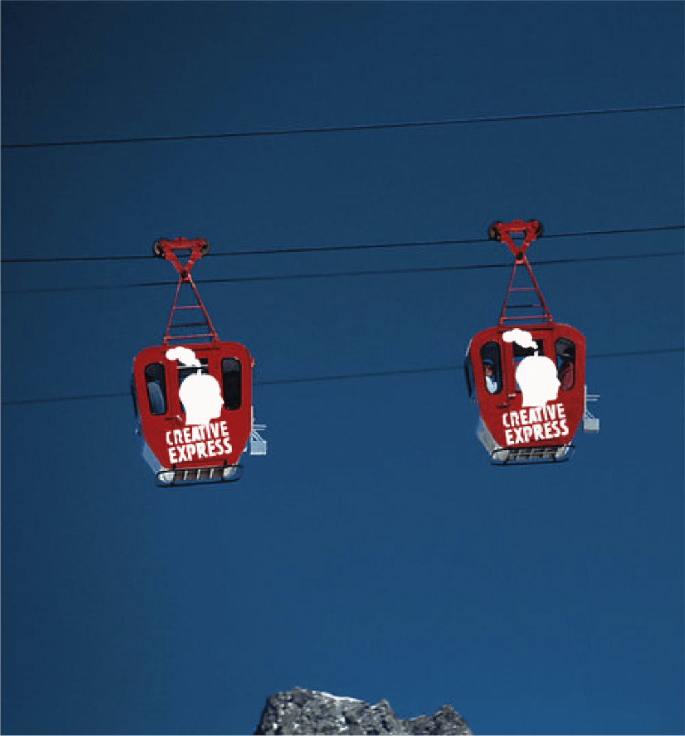 El Creative Express se sube al teleférico