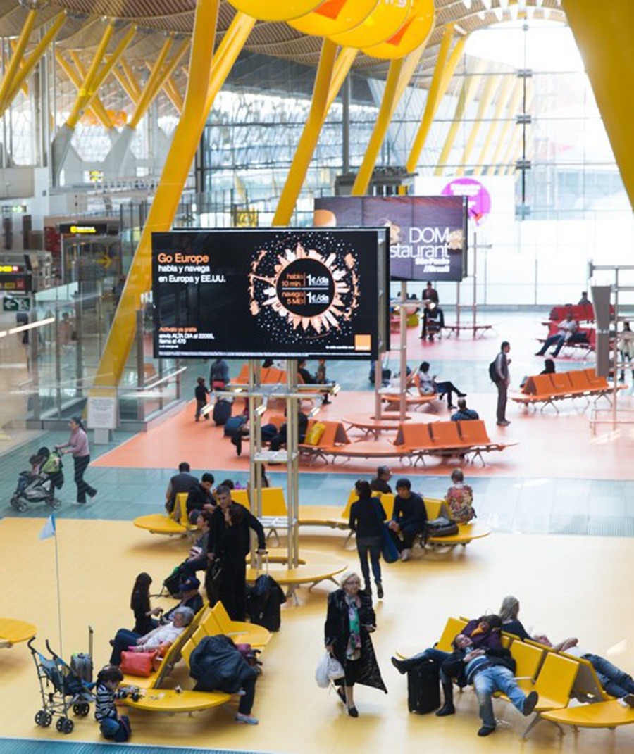 Más tráfico en los aeropuertos