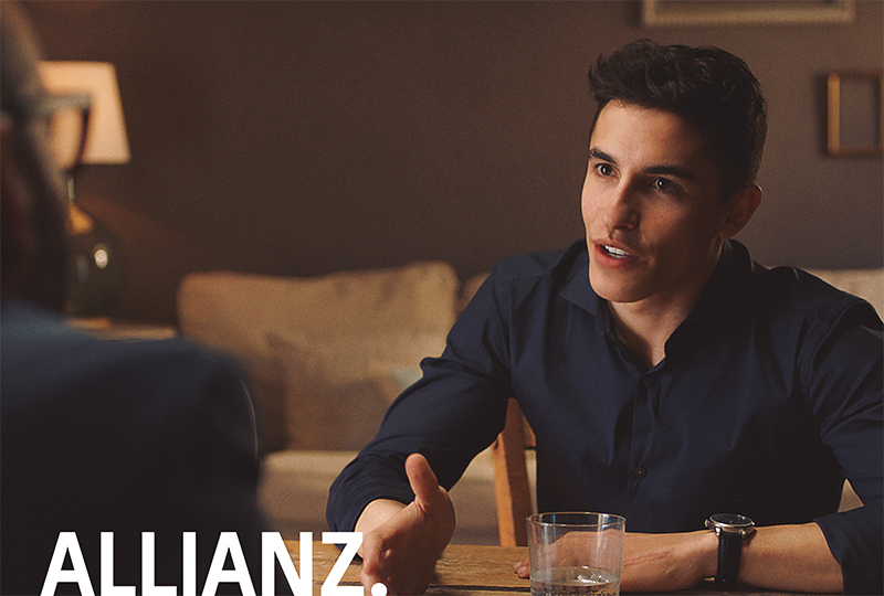 Marc Márquez se sincera en la nueva campaña de Allianz