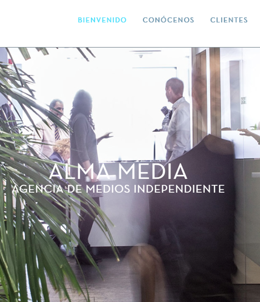 Nueva web de Alma Media