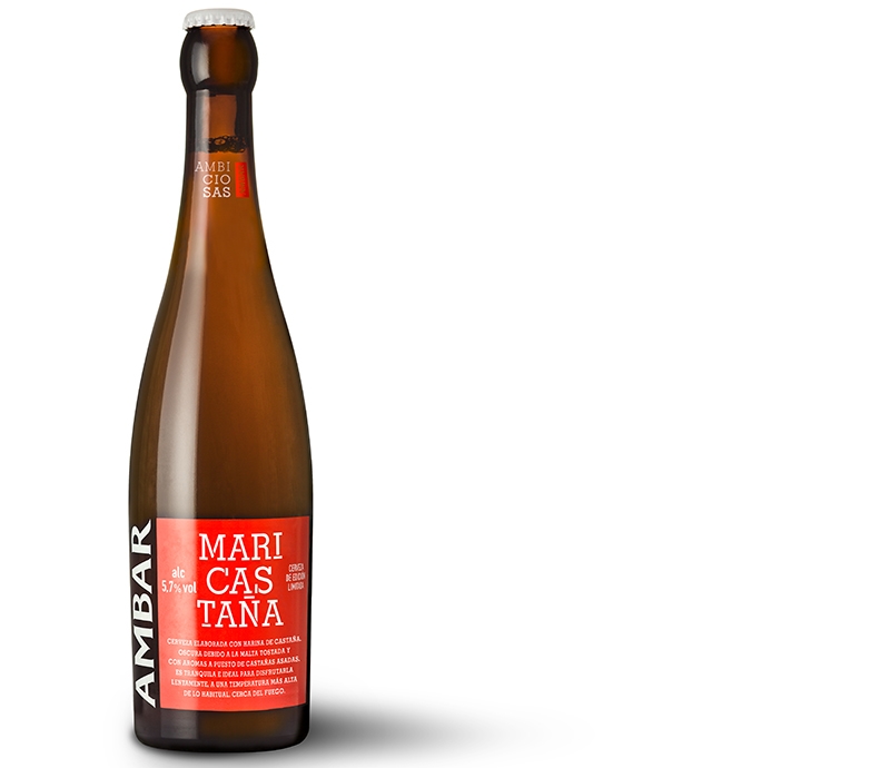 En otoño llega la cerveza Ambar Mari Castaña