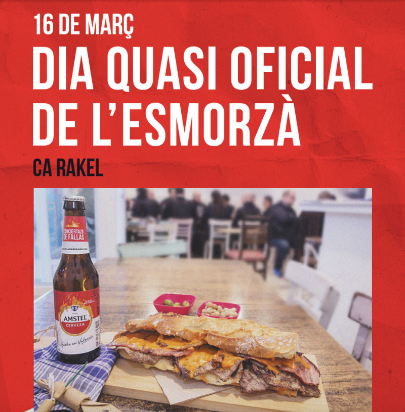 Mupis de Amstel en Valencia para rendir homenaje al almuerzo