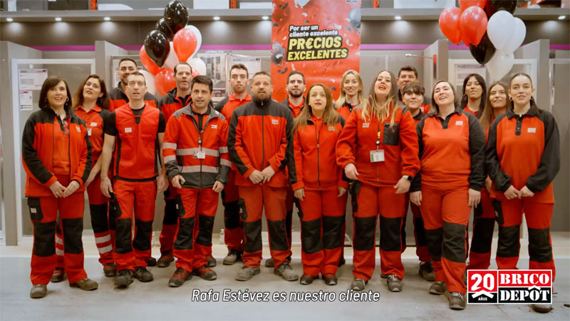 Brico Depot sorprende a sus clientes con canciones personalizadas