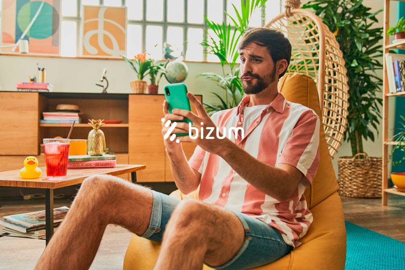 Bizum le pone cara al pago con móvil