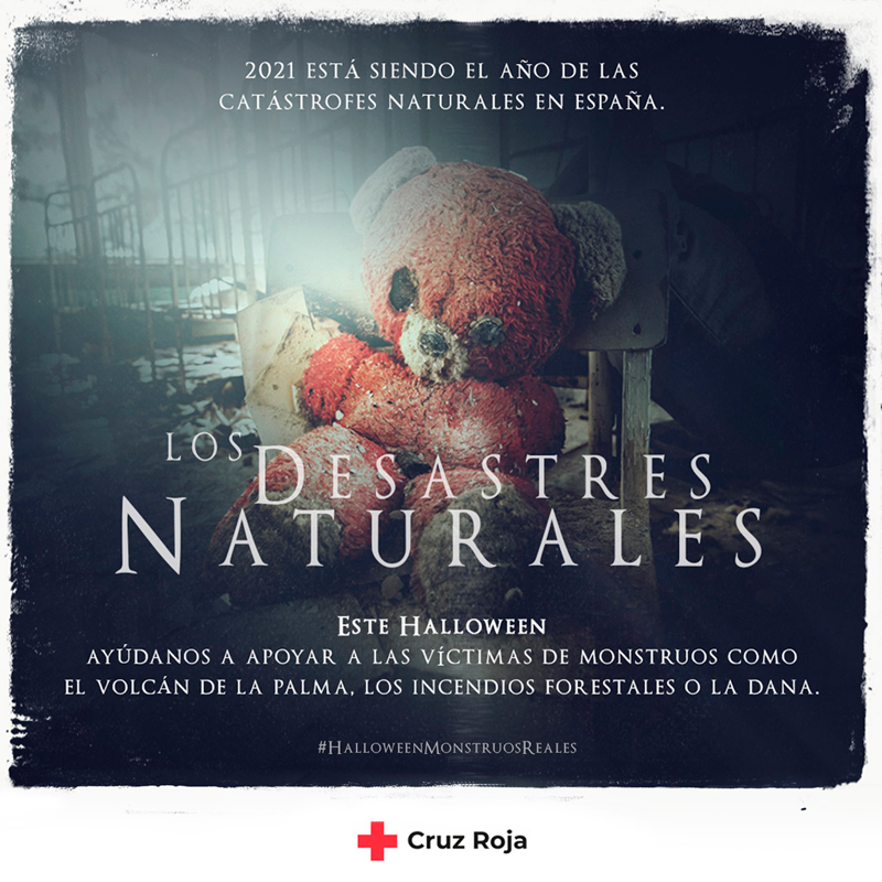Cruz Roja combate a los monstruos reales en Halloween