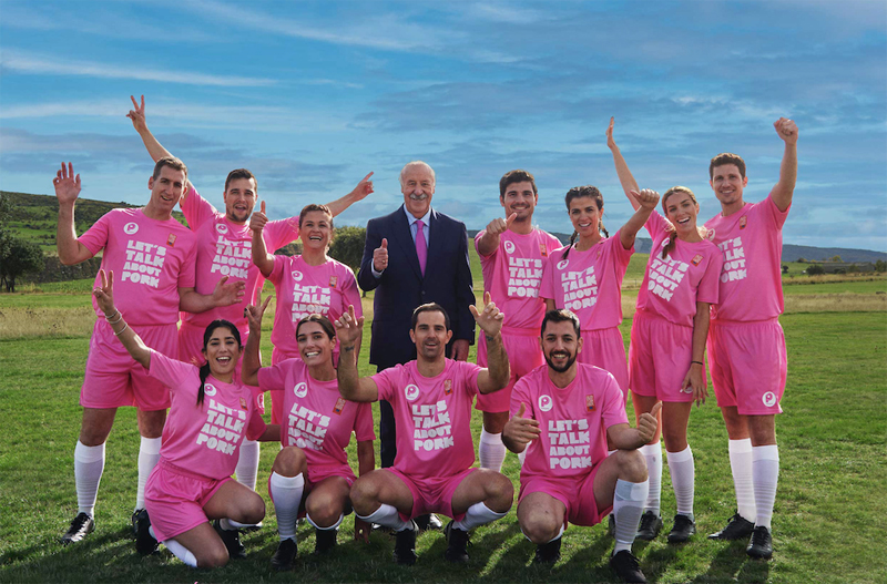 Vicente del Bosque en el nuevo spot de Interporc