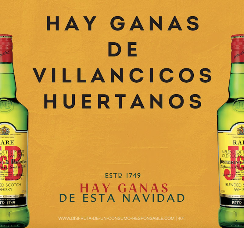 J&B adapta su campaña "¡Hay ganas!" a las fiestas navideñas