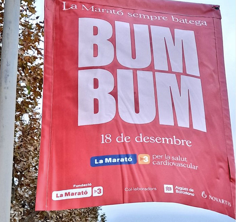 "Bum Bum": así late la gráfica de La Marató