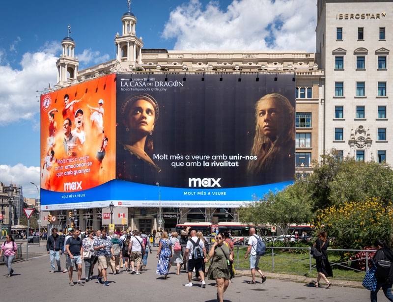 Max inicia la campaña de marketing para su lanzamiento en Europa