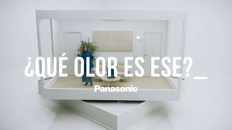 Panasonic pone a prueba el olfato de Ana Morgade