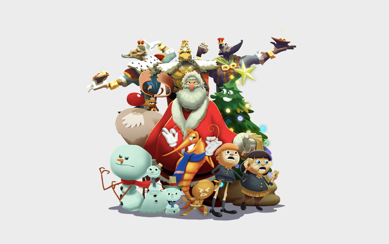 Pescanova enfrenta a los personajes más emblemáticos de la Navidad