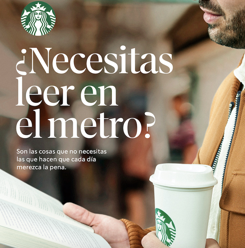 Starbucks pone en valor los pequeños placeres de la vida