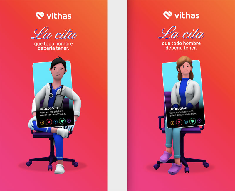 Vithas quiere que hagas "match" con tu médico