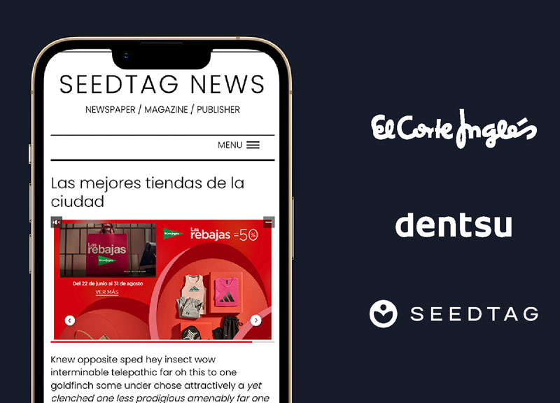 Nuevo formato publicitario creado por El Corte Inglés y dentsu