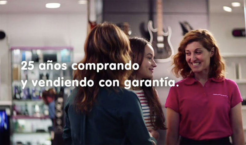 El nuevo spot de Cash Converters promueve un consumo sostenible