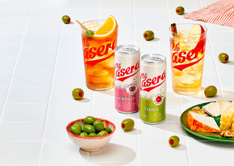 Nuevos aperitivos de La Casera bajos en alcohol