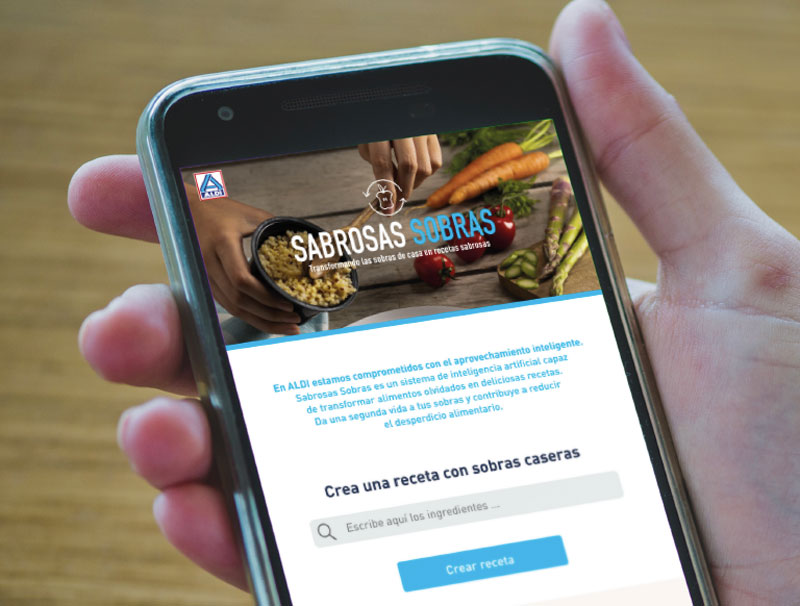 App de IA generativa crea recetas con lo que tienes en la nevera