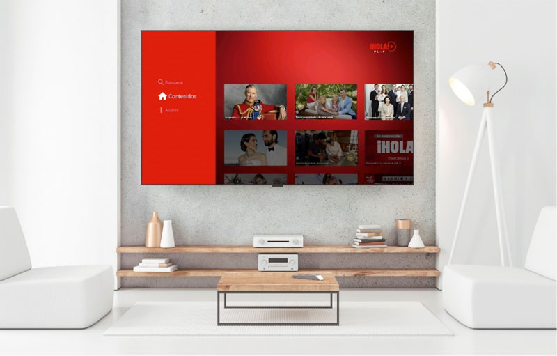 ¡HOLA! lanza su nueva app de TV a la carta