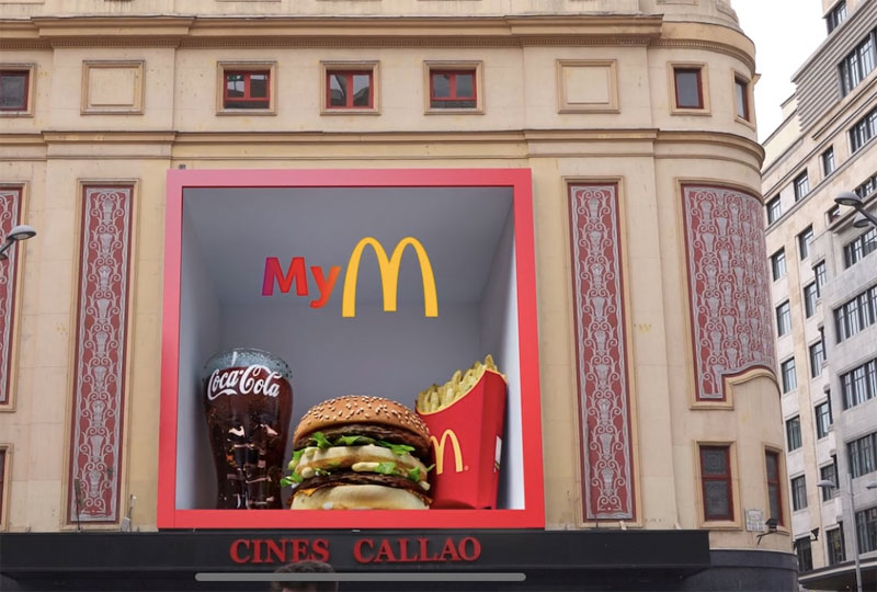 McDonald´s relanza su app a lo grande y en 3D