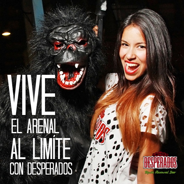 Web nocturna de Desperados