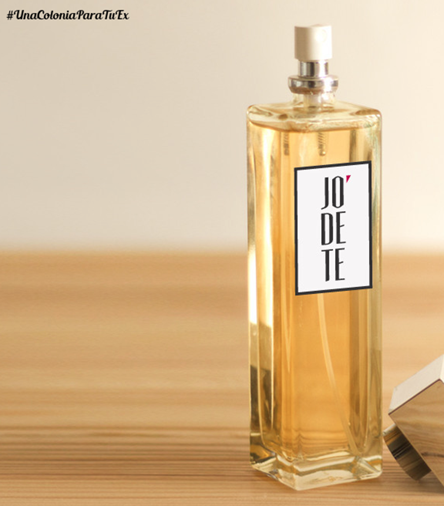 Jo´dete, perfume para el desamor