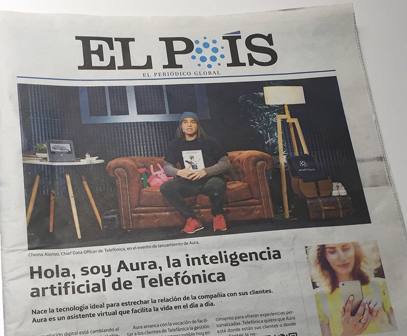 Movistar lanza "Aura" con formatos nunca vistos