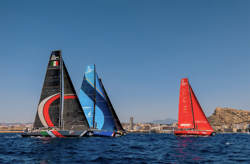 Avante Evolumedia a toda vela con The Ocean Race